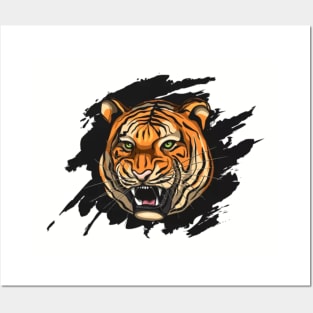 Be a tiger Posters and Art